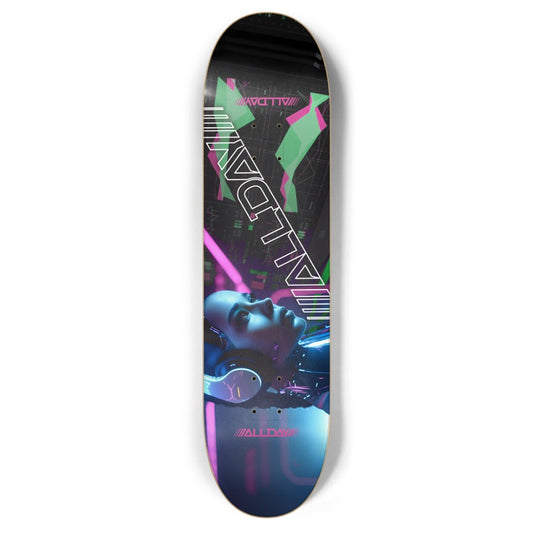 Future Funk Skateboard Deck 8.25"