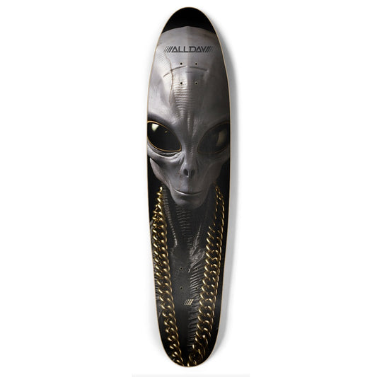 Alien Bling Longboard Deck