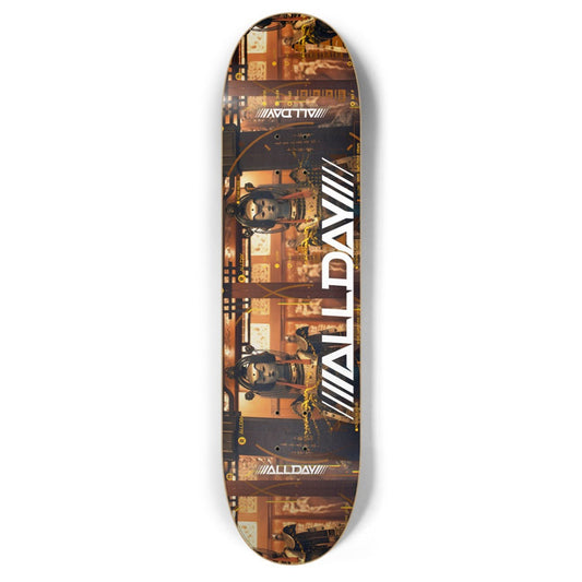Samurai II Skateboard Deck 8.25"