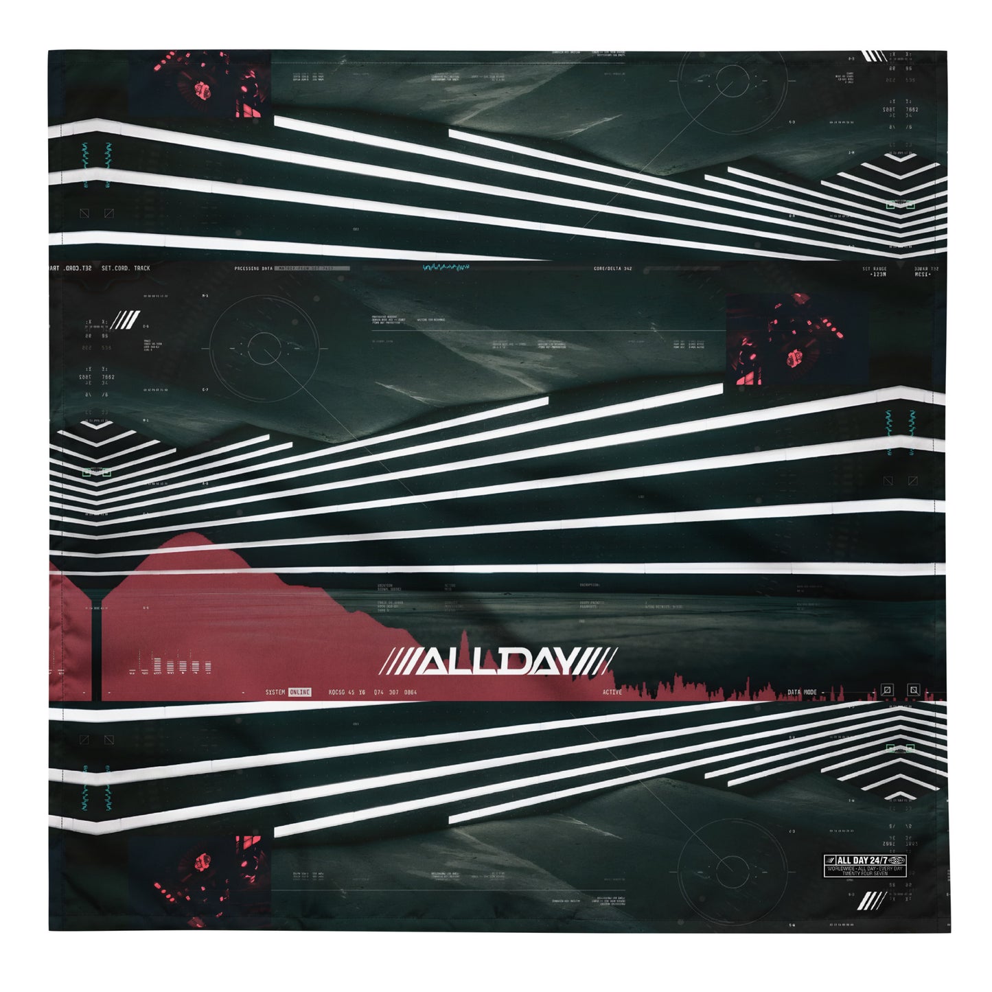 All Day Techno Dome Bandana