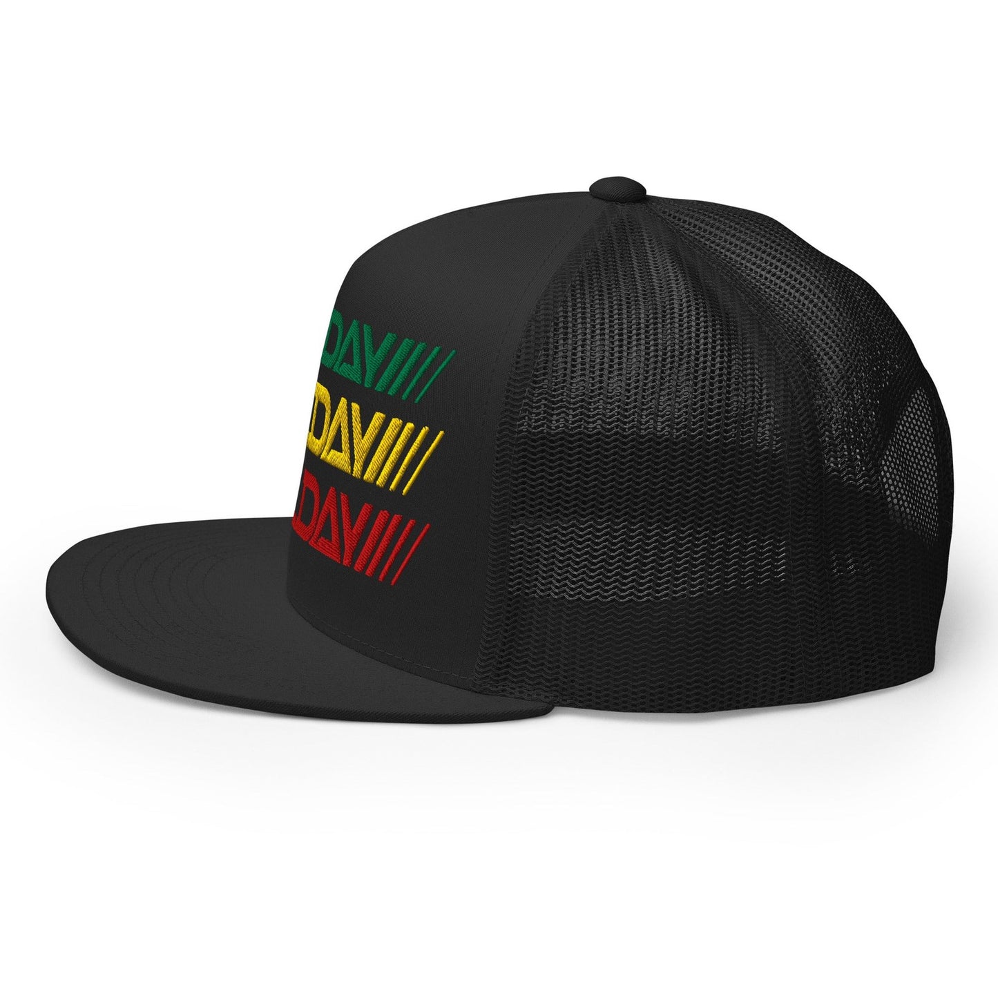 All Day Rasta Trucker Hat