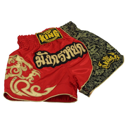 Men's Top King Muay Thai Shorts for Kick Boxing, MMA, Boxing